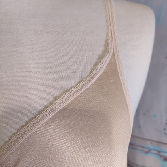 Vintage Vassarette Champagne Slip Dress - Picture 9 of 13